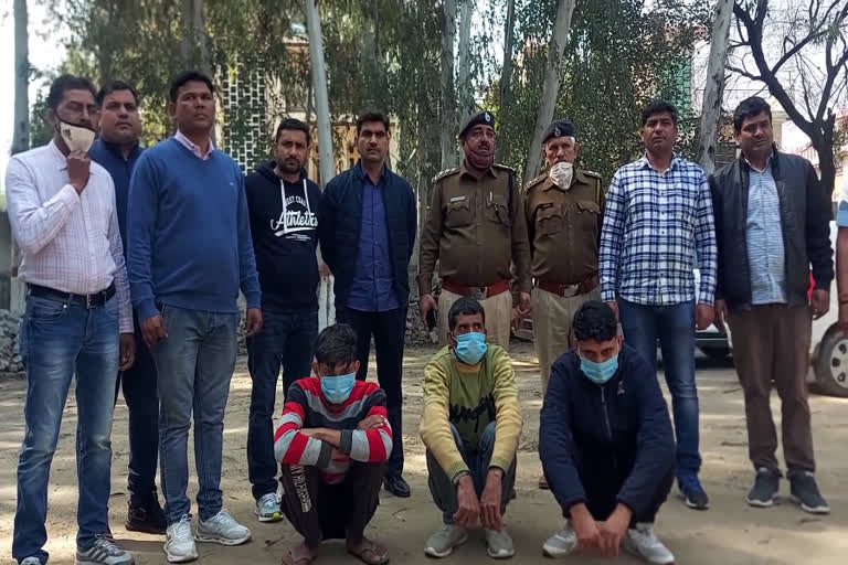 three accused arrested in young man murder in barta village kaithal