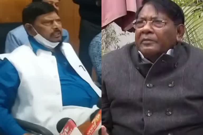 Rameshwar Oraon counterattacke on question of Ramdas Athawale