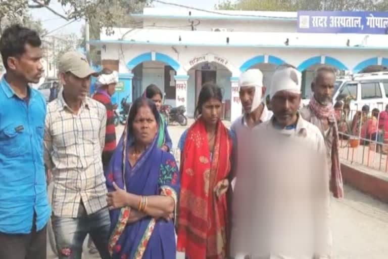 fight between two party due to land dispute in gopalganj