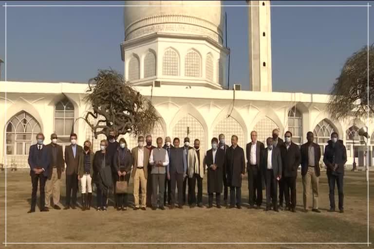 Envoys from 24 nations are part of the delegation visiting the Union Territory