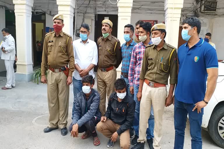 alwar police,  murder case busted