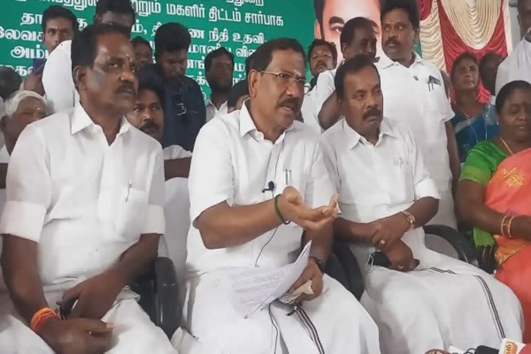 minister pandiyarajan  accused central govt on ses tex