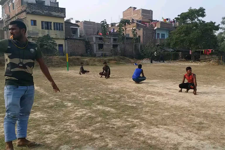 training for players in kilkari bihar bal bhawan bhagalpur