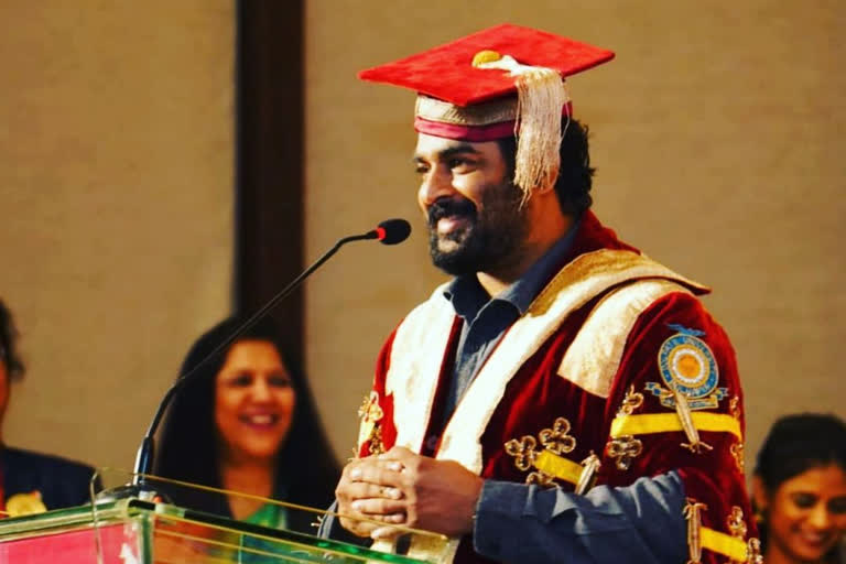 R Madhavan receives honour for contribution to arts, cinema