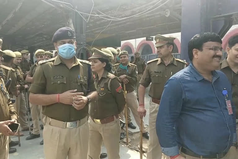 No effect of the rail stop movement of farmers at Ghaziabad railway station