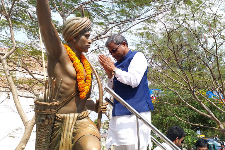 babulal marandi reached lohardaga for two-day program