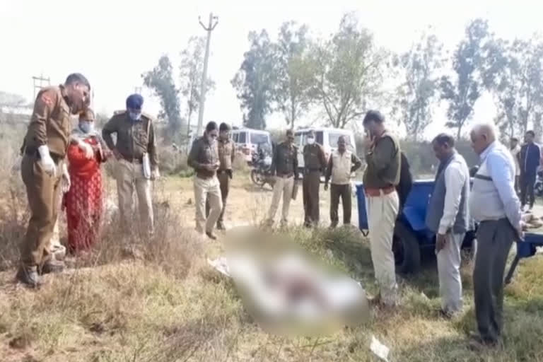 dead body found in Devarkhana village in Jhajjar