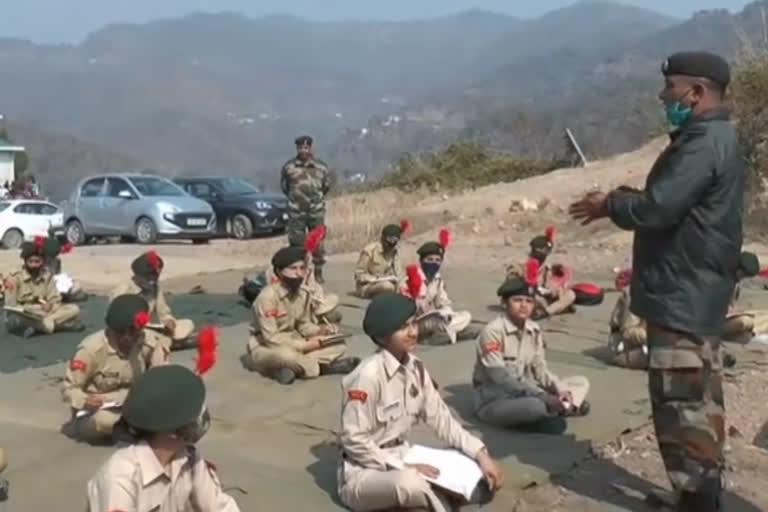 District level NCC camp