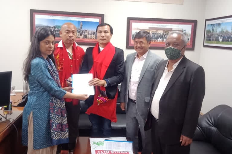 PDCK SEND MEMORANDUM TO UNION home minister