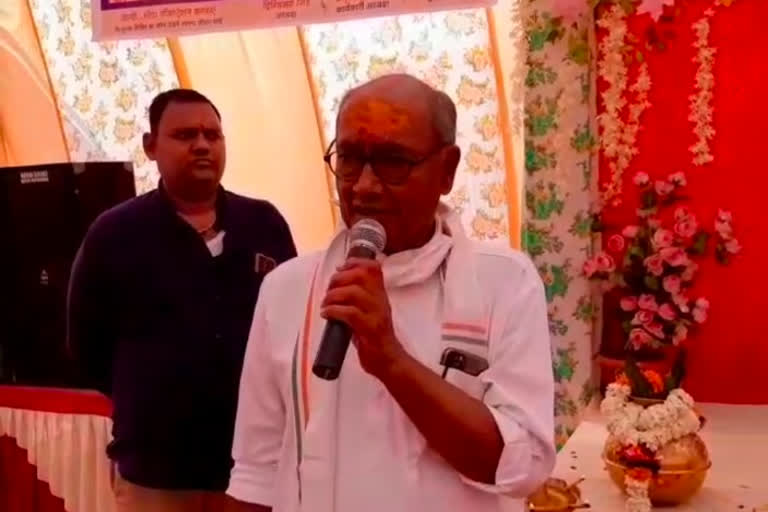 Rajya Sabha MP Digvijay Singh