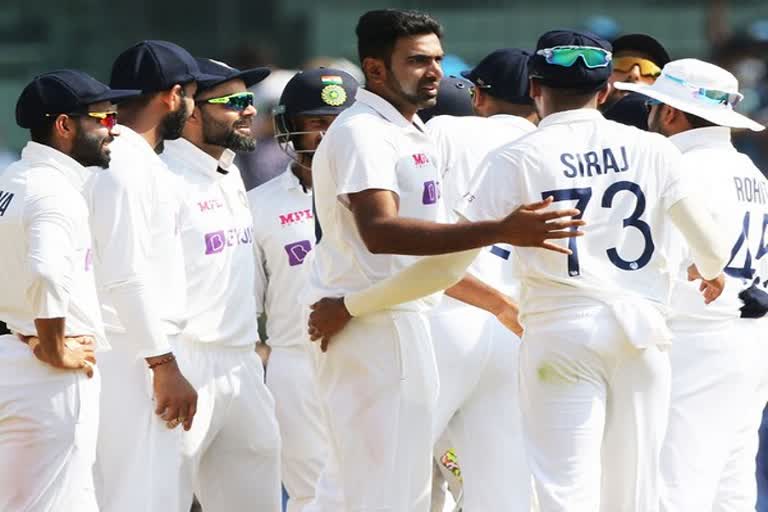 both india and england team reached ahmedabad for remaining two test match