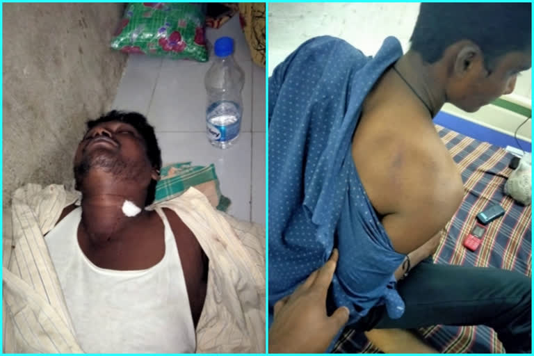 ysrcp cadder attack on tdp people in krishna district