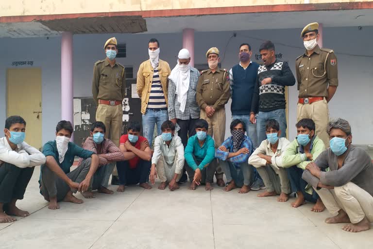 robbery arrested in Alwar, robbery in Alwar