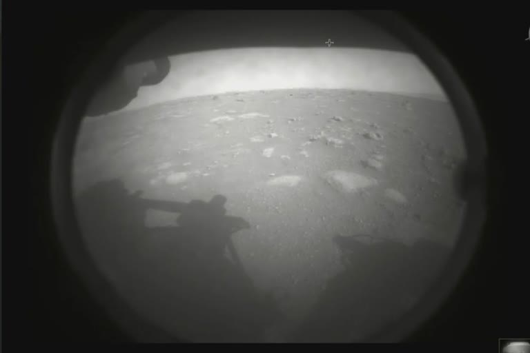 rover has landed on Mars: