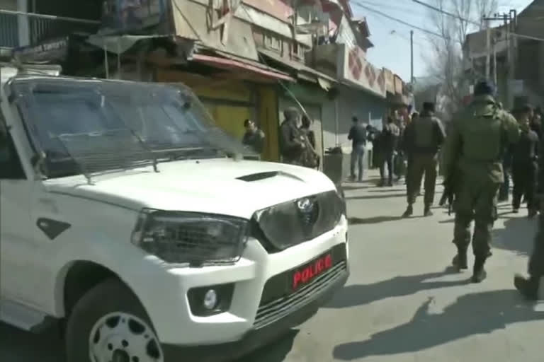 Two policemen killed after terrorists open fire at police party in Srinagar