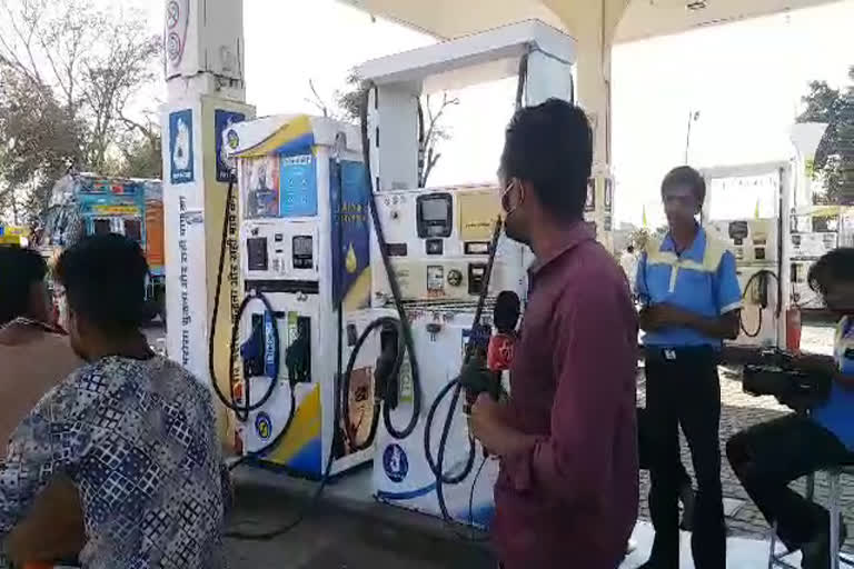 Petrol century in Sheopur