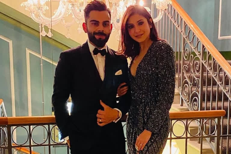 Virat Kohli, Anushka Sharma, Mark Nicholas, Team India