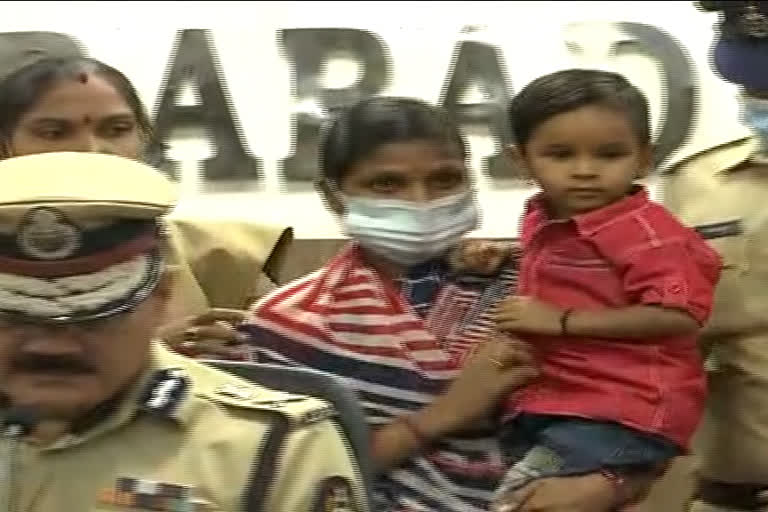 HYDERABAD POLICE RESUCED THE BOY WHO WAS KIDNAPPED ON FEBRUARY 8TH