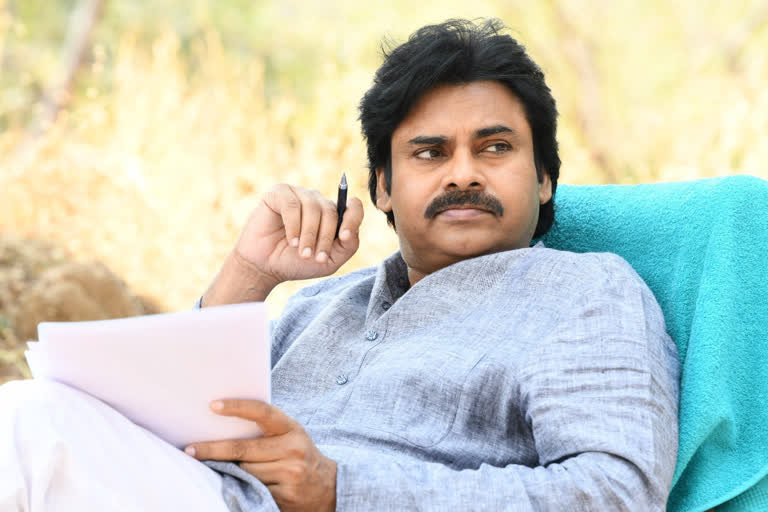 pawan kalyan new movie shooting will be in samsthanam set