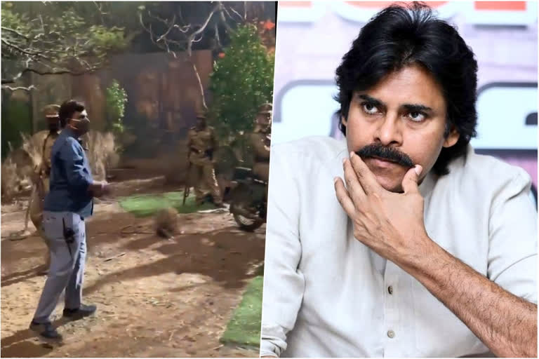 Pawan Kalyan's formal visit to RRR set sparks speculations