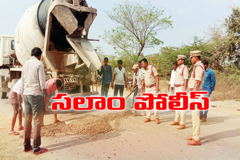 Warangal Rural District Police are raising awareness on road accidents