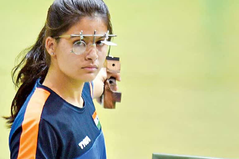 Shooter Manu Bhaker stopped at IGI Airport