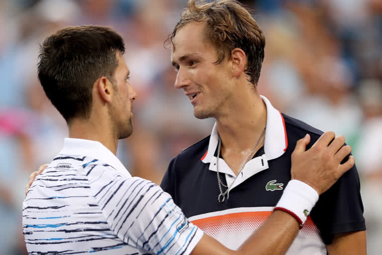 Novak Djokovic, Daniil Medvedev