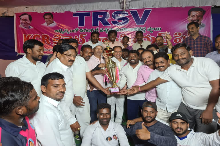 Cricket competitions in Warangal West constituency are over