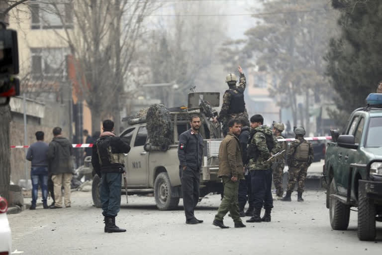 Afghan police: 3 separate Kabul explosions kill 5, wound 2