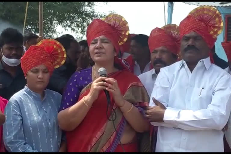 Tribal Welfare Minister Satyavathi Rathore