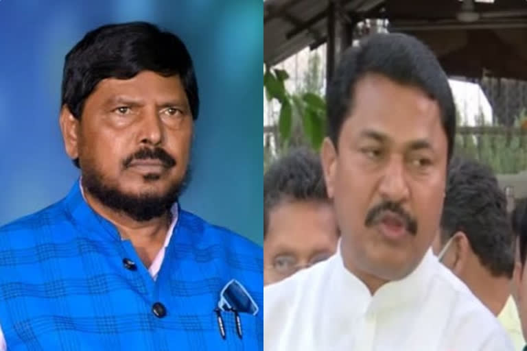 Athawale slams Patole over threat to stall films of Big B Akshay  Nana Patole  Ramdas Athawale  Republican Party of India  Fuel Price Hike  Maharashtra News  സിനിമ താരങ്ങൾക്ക് ഭീഷണി  നാനാ പടോളിനെതിരെ അത്താവലെ  മഹാരാഷ്ട്ര കോൺഗ്രസ് നേതാവ് നാനാ പടോൾ  രാംദാസ് അത്താവലെ  റിപ്പബ്ലിക്കൻ പാർട്ടി ഓഫ് ഇന്ത്യ  അമിതാഭ് ബച്ചൻ  അക്ഷയ് കുമാർ