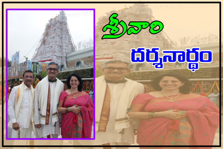 justice somayajulu went for tirumala srivari darshan