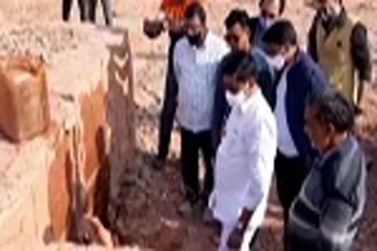 r&b minister prashanth reddy tour in rajastan