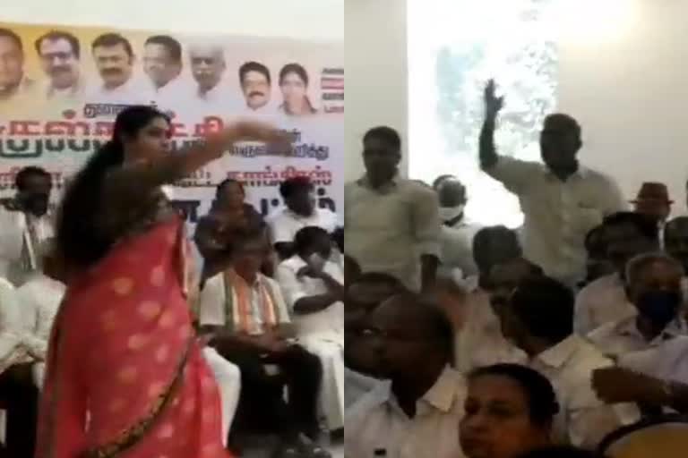 congress mla vijayadharani hated speech