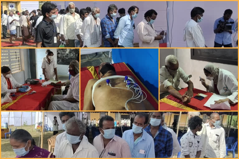 free mega medical camp at yadhanapudi