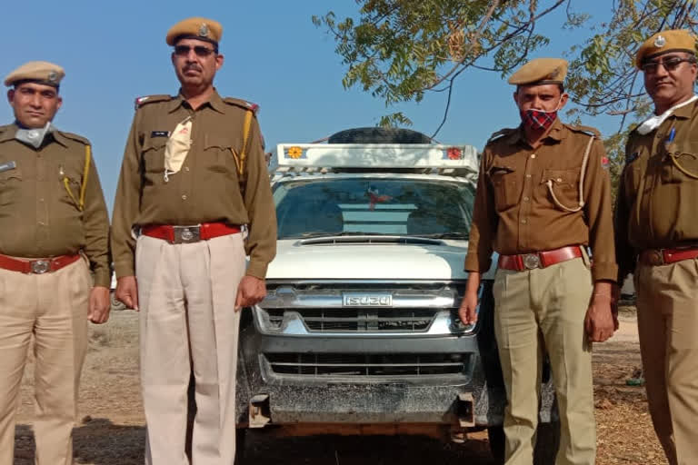 चित्तौड़गढ़ में डोडा चूरा बरामद, Doda sawdust recovered in Chittorgarh