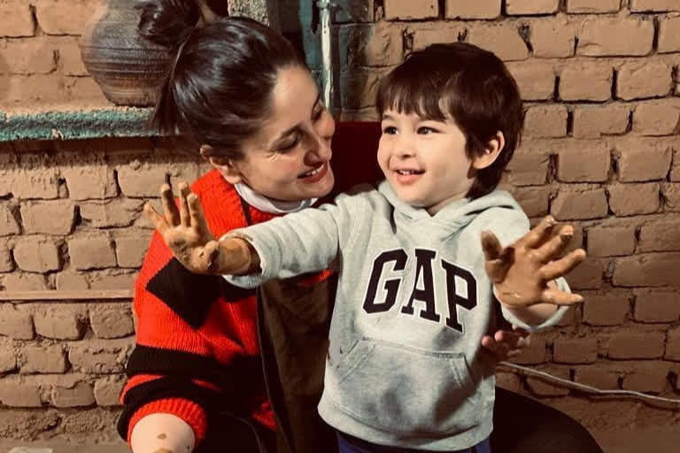 taimur brother look same