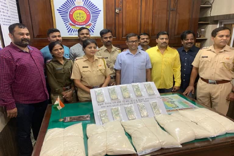 A person has been arrested with 25 kgs of mephedrone