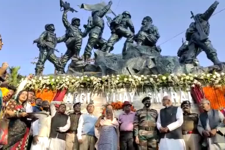 বৰাক উপত্যকাত স্থাপিত প্ৰথমখন কাৰ্গিল বিজয় স্মাৰক