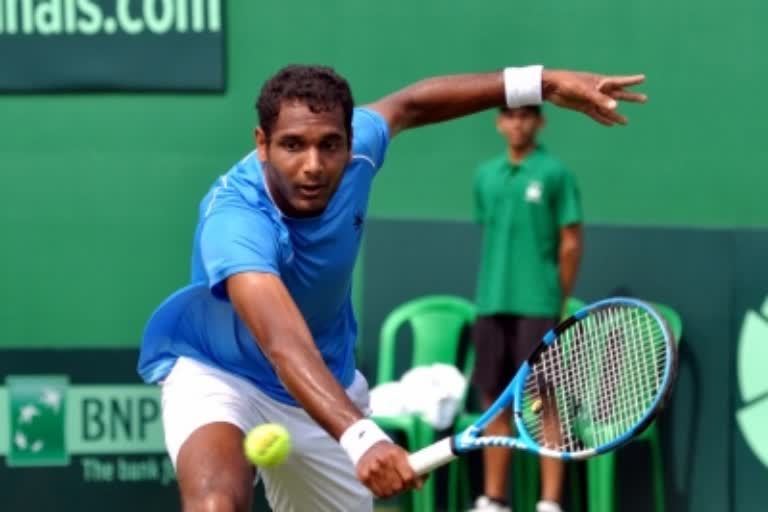 Ramkumar Ramanathan knocked out of Singapore Open in 1st round