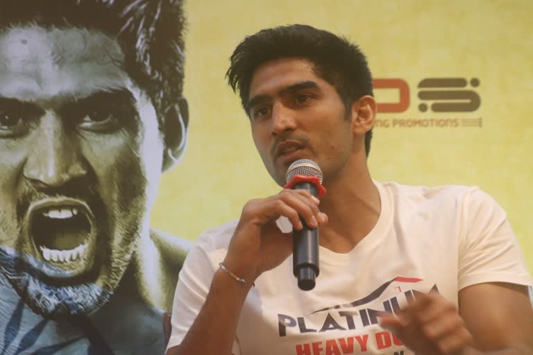 Indian pro boxer Vijender Singh