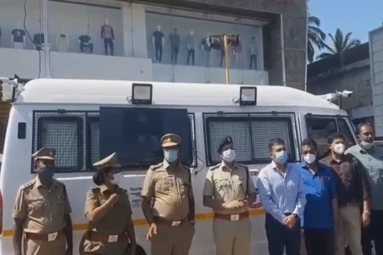 special hawk eye surveillance police van in kanyakumari