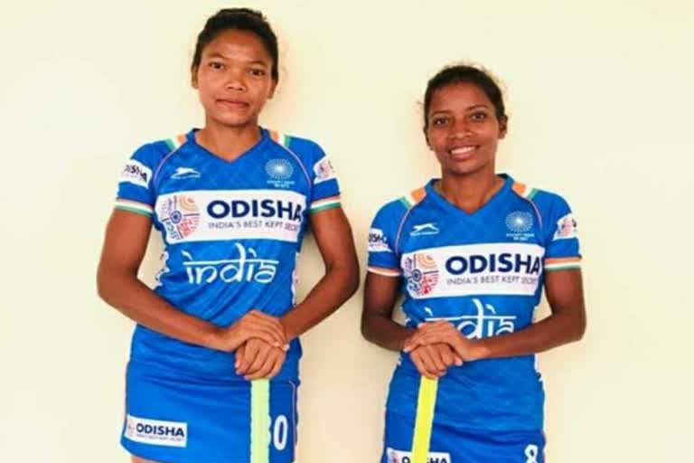 Nikki, Salima of Jharkhand in Indian women's hockey team