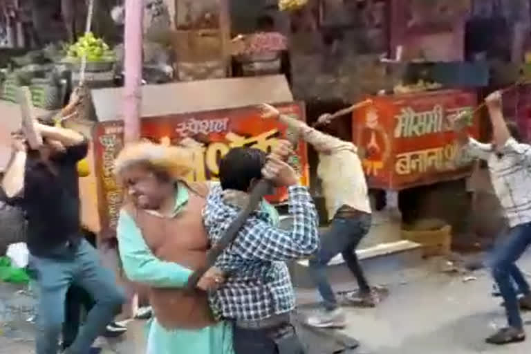 bloody conflict between shopkeepers in baghpat