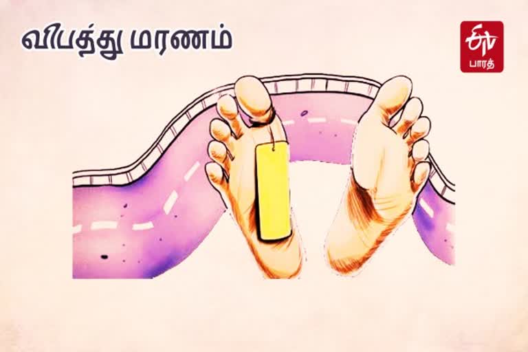 தாளவாடியில் கர்நாடக அரசு பேருந்து மோதி ஆடு மேய்ப்பவர் உயிரிழப்பு  கர்நாடக அரசு பேருந்து மோதி ஆடு மேய்ப்பவர் உயிரிழப்பு  Goat herder dead in Karnataka government bus collision  A Man Dead By Karnataka Govt Bus Accident In Thalavadi  Thalavadi Karnataka bus Accident  கர்நாடக அரசுப் பேருந்து விபத்து