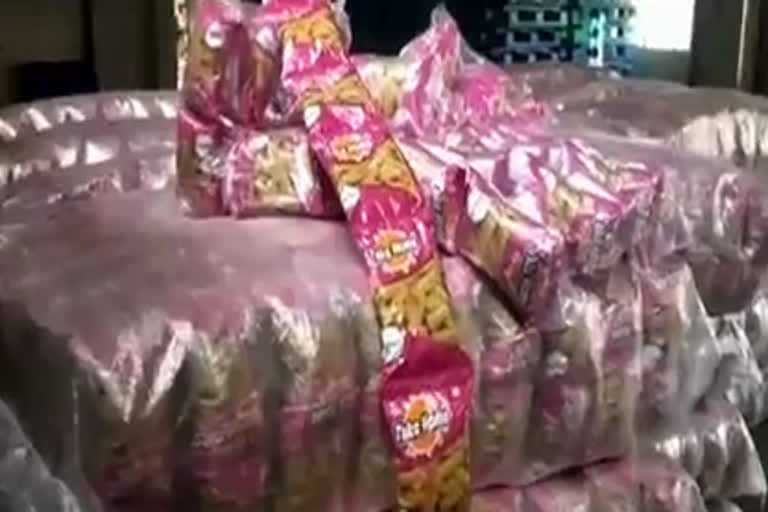 Expiry date snacks seized