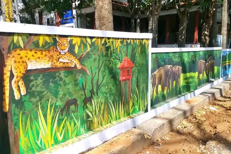 wall-art-designed-on-govt-compound-at-shimoga