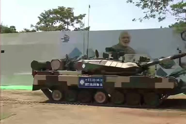 118 Arjun Mark1A tanks