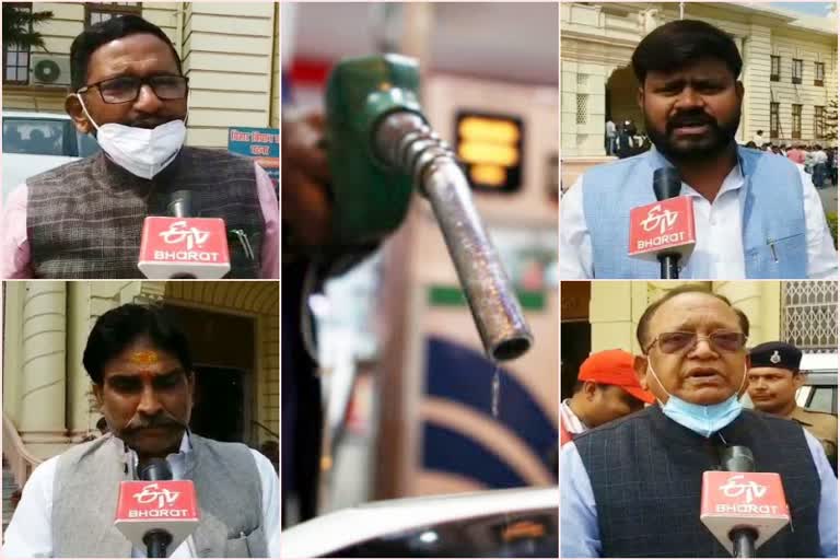 Political tussle in Bihar on rising prices of petrol