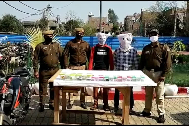 Raj Park Police arrested two snatcher in delhi